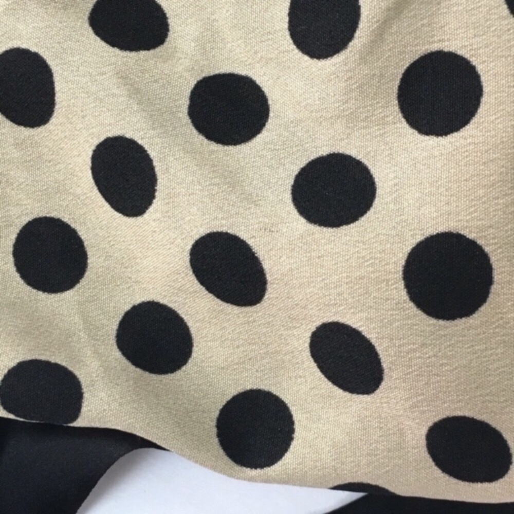 MOTHERHOOD MATERNITY Top Blouse Dot Cowl Sleeveless Lightweight Waist Tie Medium - Picture 8 of 9